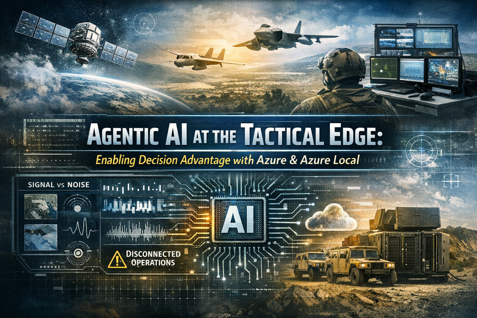 Agentic AI and Decision Advantage at the Tactical Edge