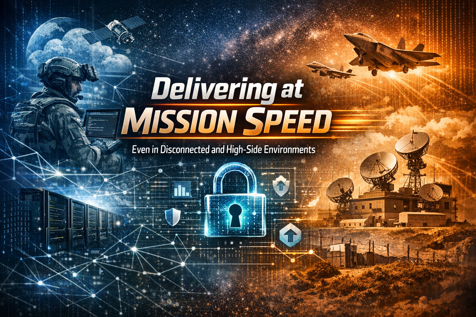 Delivering at Mission Speed—Even in Disconnected and High-Side Environments