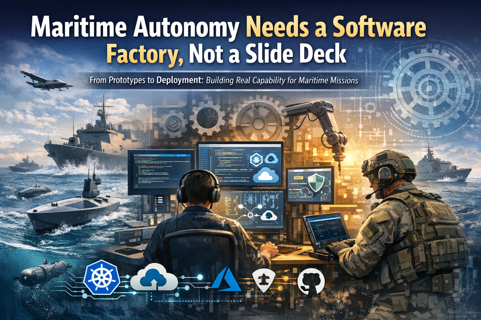 Maritime Autonomy Needs a Software Factory, Not a Slide Deck